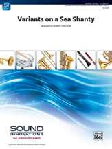 Variants on a Sea Shanty Concert Band sheet music cover